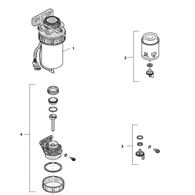 Fuel Filter (MDDCA, MDDCB, MDDCC, MDDCF and MDDCG)