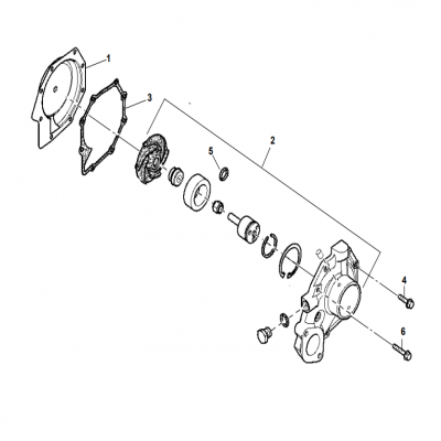 Coolant Pump&amp;ldquo;40MDDCA,&amp;rdquo;&amp;ldquo;55MDDCB ,&amp;rdquo;&amp;ldquo;65MDDCC,&amp;rdquo;&amp;ldquo;80MDDCD,&amp;rdquo;&amp;ldquo;99MDDCE,&amp;rdq