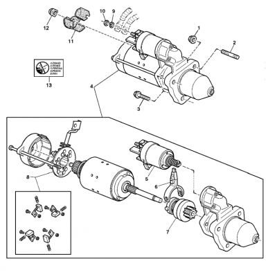 Group 30: Starting Motor, continued  第30組：起動電機，&ldquo;GM93289,&rdquo;&ldquo;GM93285,&rdquo;&ldquo;GM91650,&rdquo;&ldquo;GM85414,&rdquo;&ldquo;GM85412,&rdquo;&am